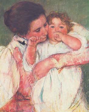 Mary Cassatt Mother and Child  vvv oil painting image